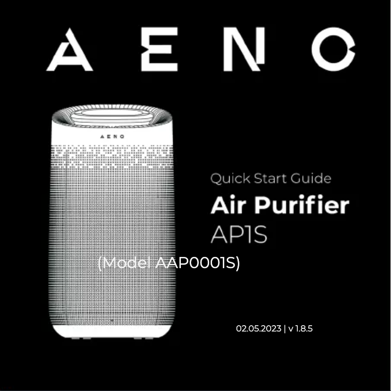 Página 1 del manual Guía de inicio rápido AENO AP1S