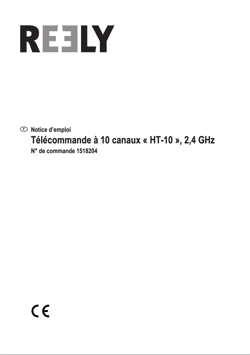Imagen de la primera página del manual del dispositivo HT-10
