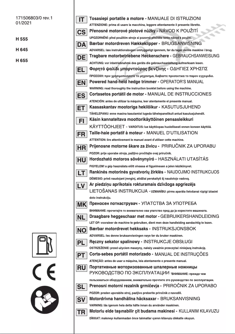 Imagen de la primera página del manual del dispositivo SHT 670