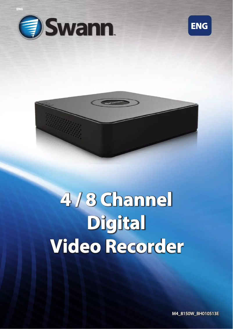 Página nº 1 - Manual de usuario Swann DVR4-1500