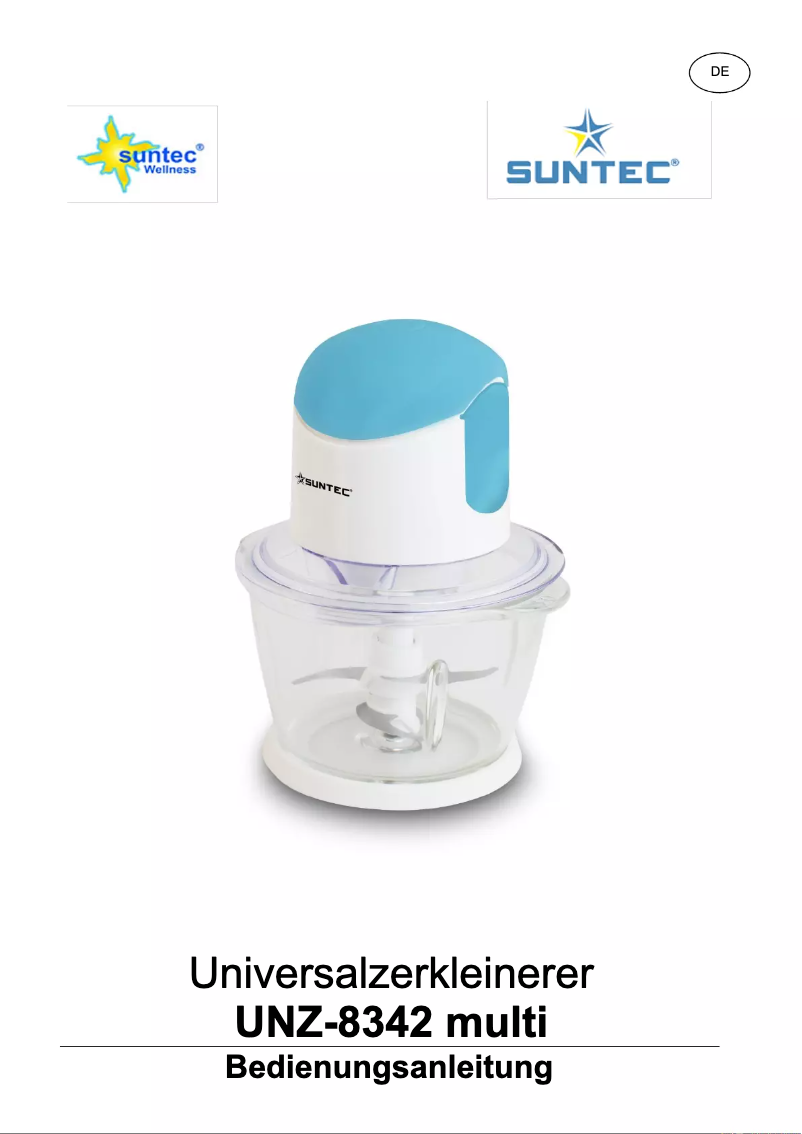 Página 1 del manual Manual de usuario Suntec UNZ-8342 Multi