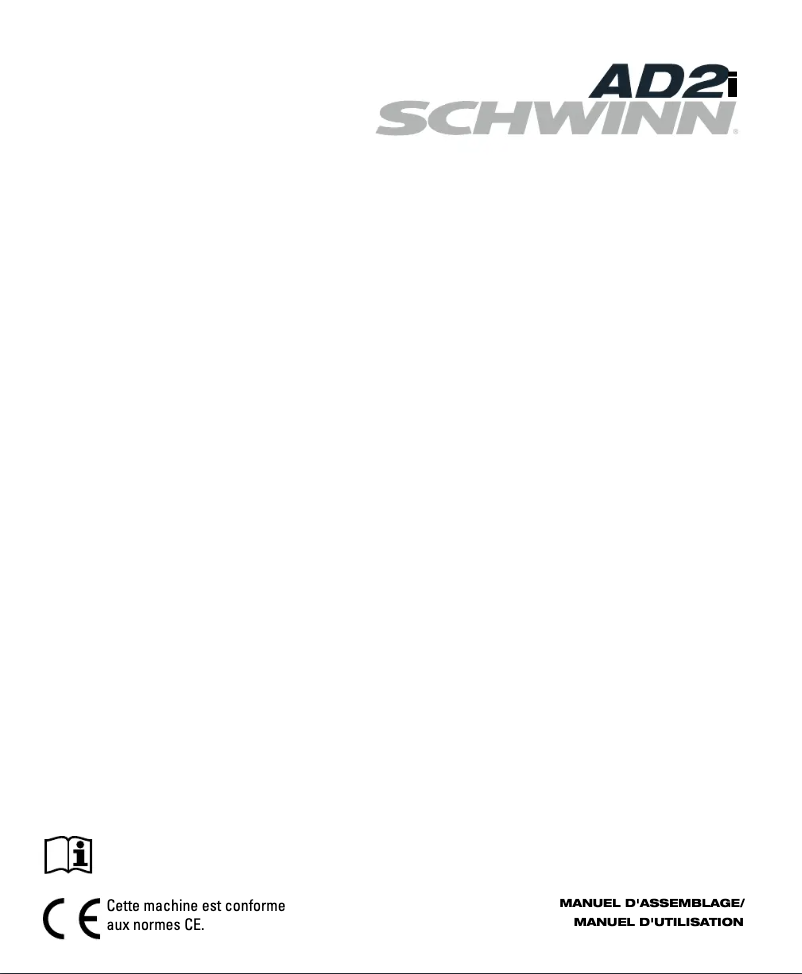 Página 1 del manual Manual de usuario Schwinn AD2