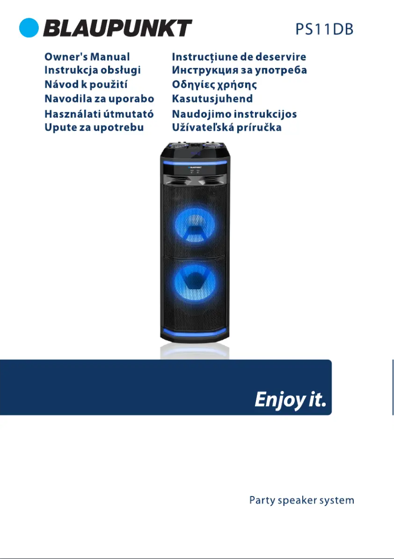 Imagen de la primera página del manual del dispositivo PS11DB