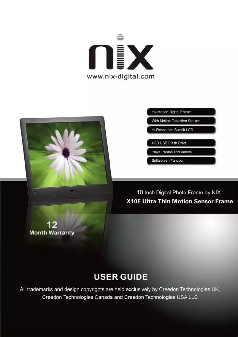 Página nº 1 - Manual de usuario NIX X10F