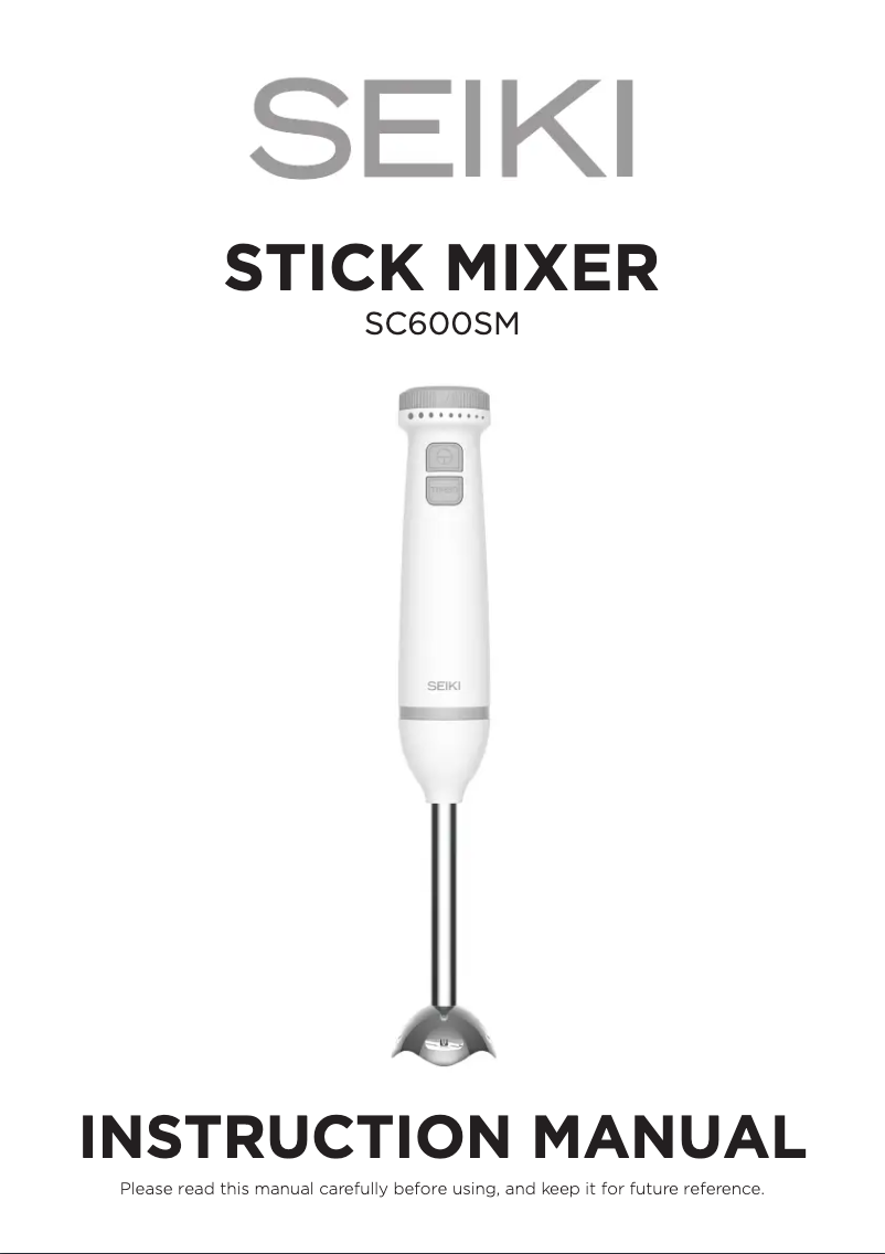 Imagen de la primera página del manual del dispositivo SC600SM