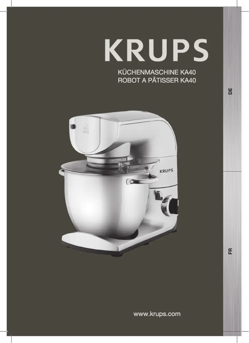 Imagen de la primera página del manual del dispositivo KA402D