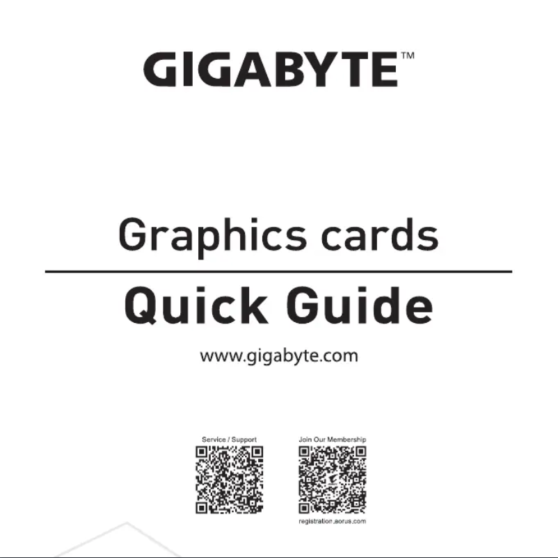 Página 1 del manual Manual de usuario Gigabyte Radeon RX 7900 XTX Gaming OC 24G