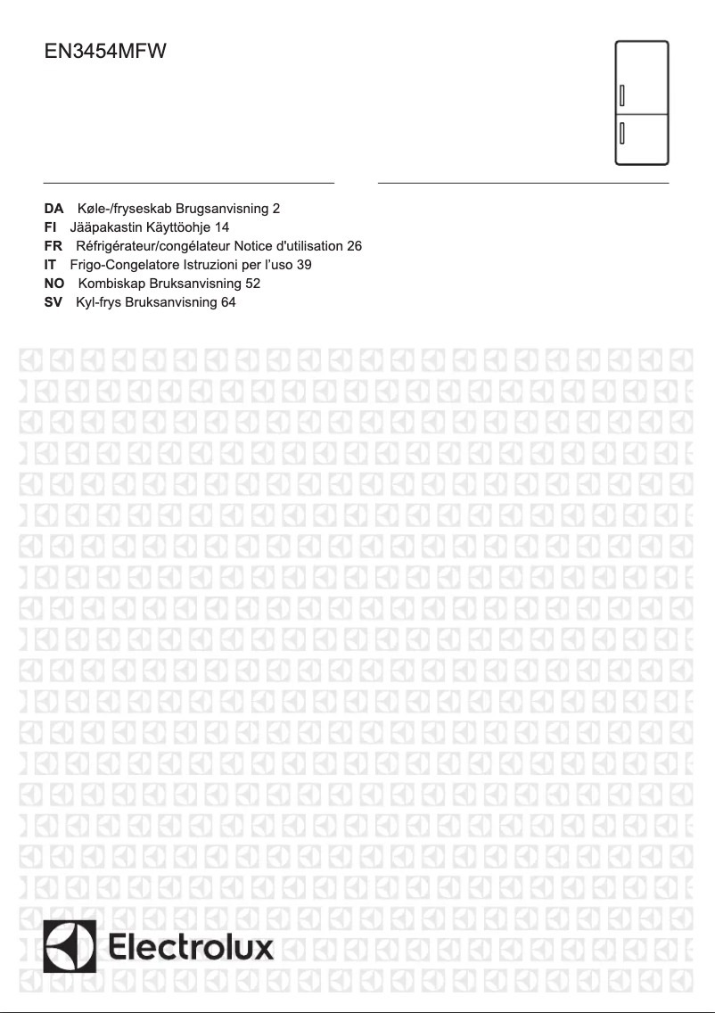 Imagen de la primera página del manual del dispositivo EN3454MFW