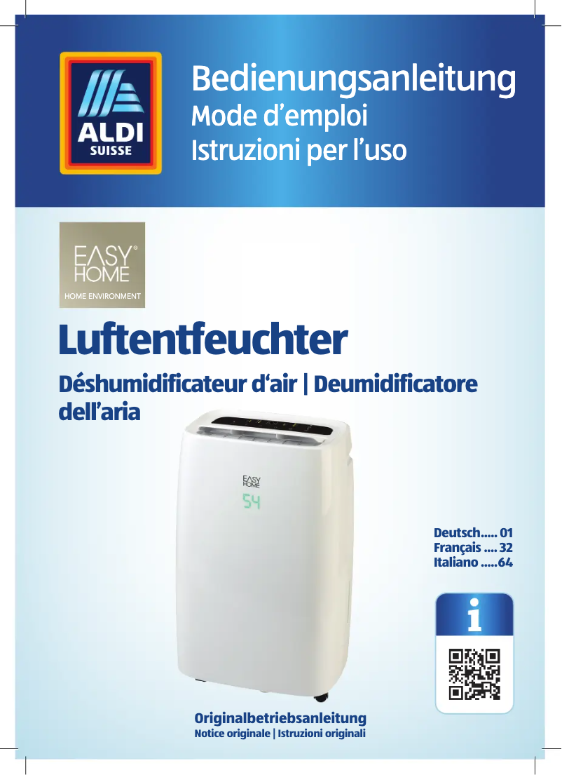 Página 1 del manual Manual de usuario Easy Home GT-SF-LE-01