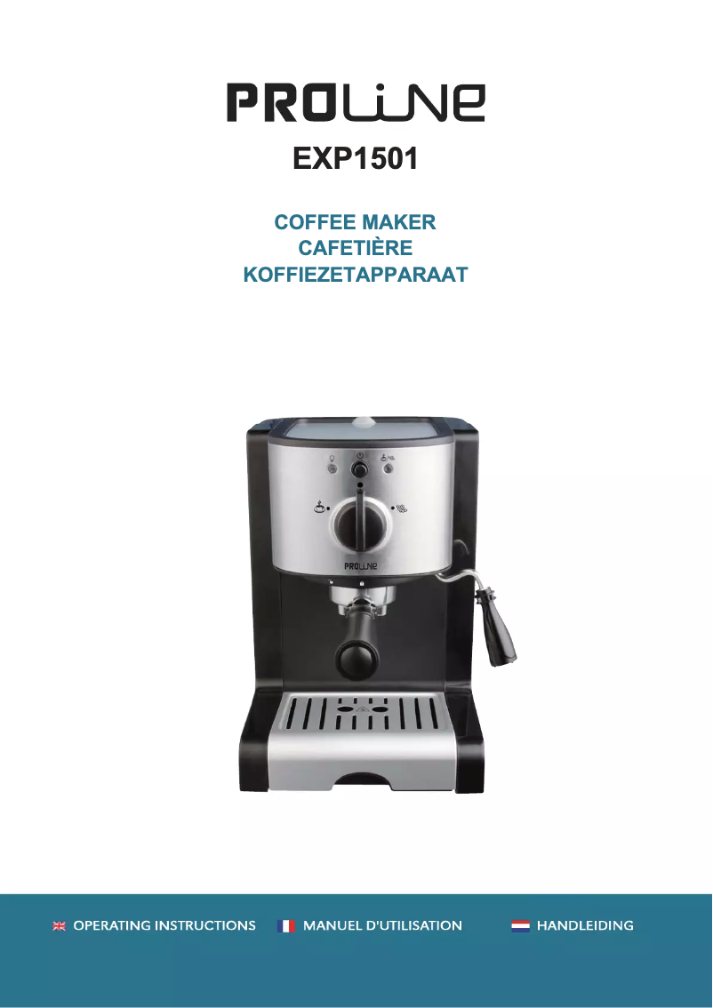 Imagen de la primera página del manual del dispositivo EXP1501