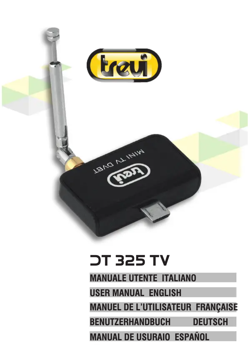 Página 1 del manual Manual de usuario Trevi DT 325 TV