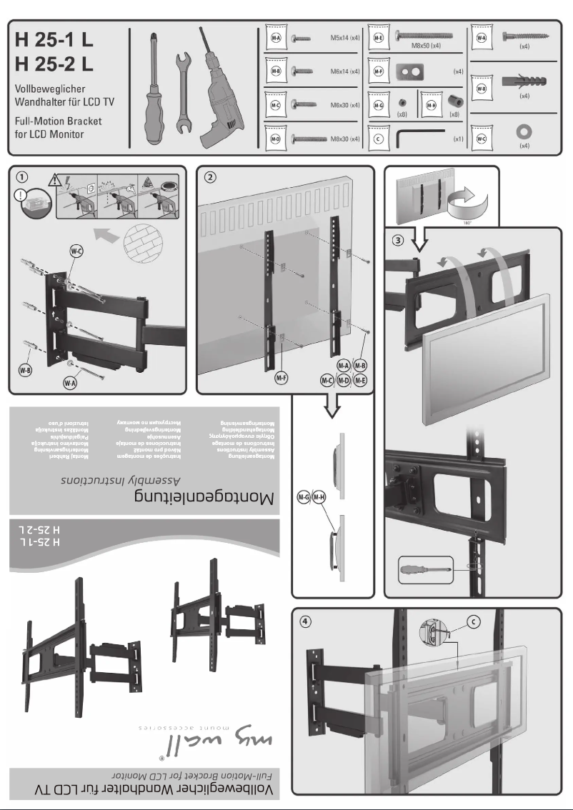 Página nº 1 - Manual de usuario My Wall H 25-2 L