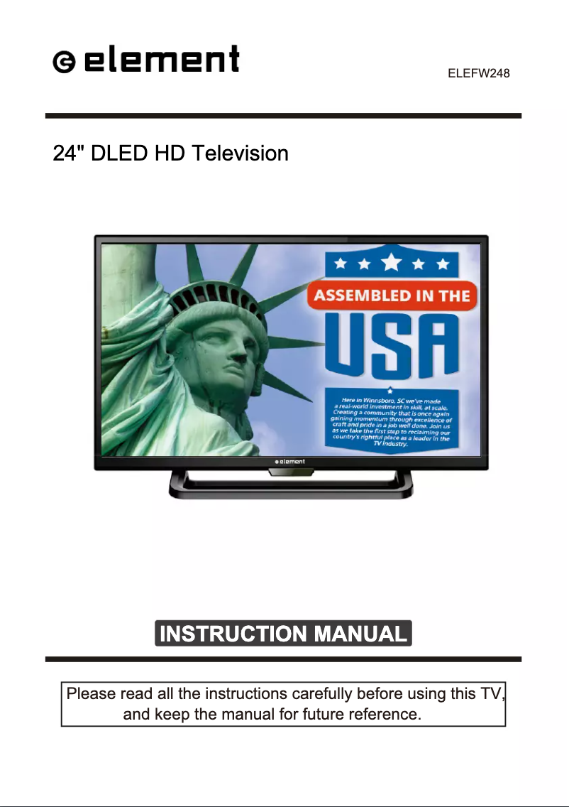 Página 1 del manual Manual de usuario Element ELEFW248