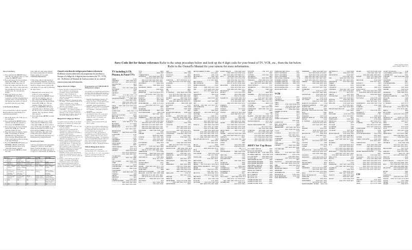 Página nº 1 - Guía de inicio rápido Philips SRU2104S