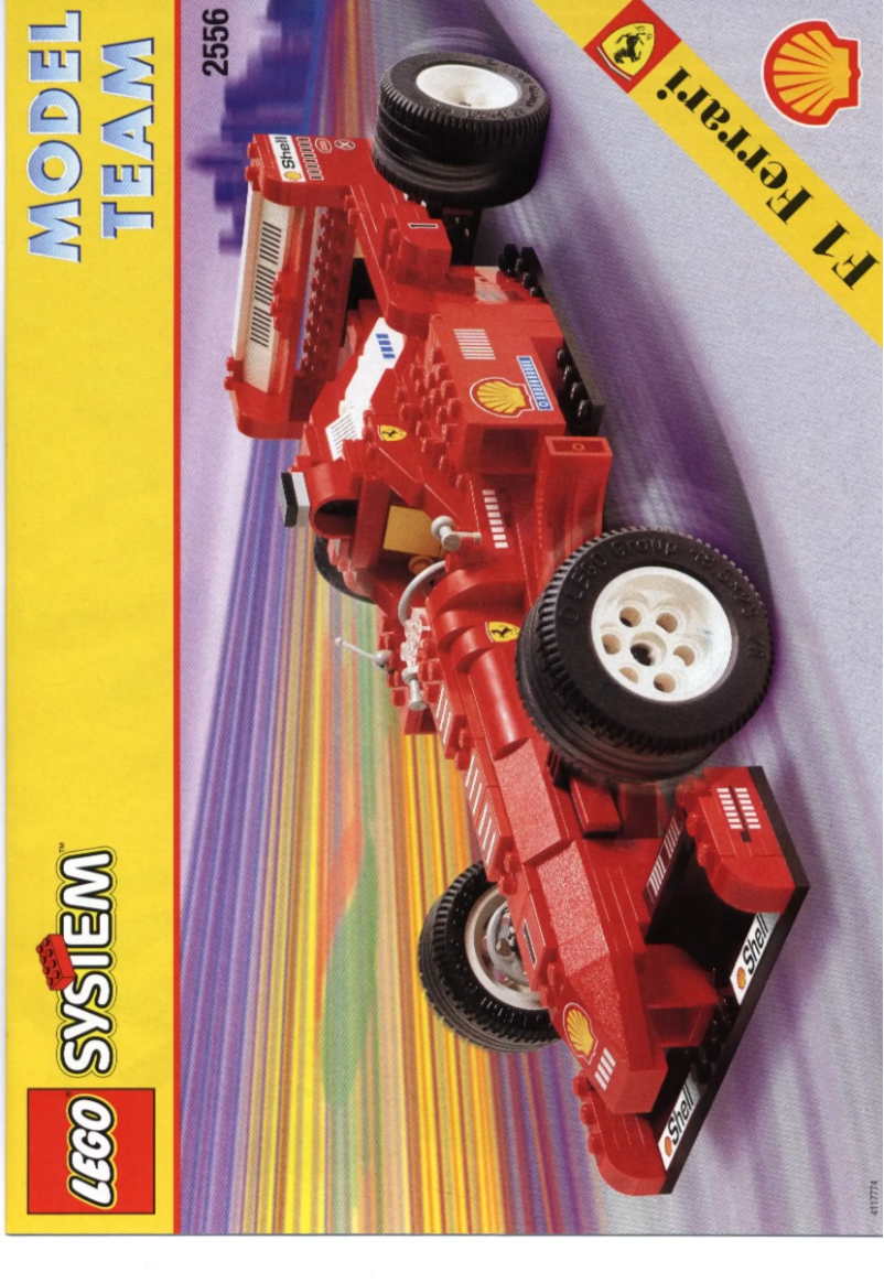 Imagen de la primera página del manual del dispositivo FORMEL 1 RACE CAR