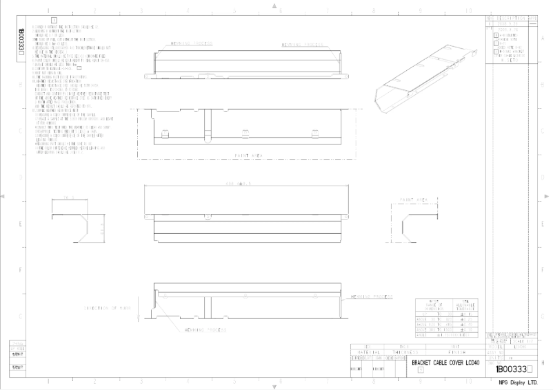 Imagen de la primera página del manual del dispositivo MultiSync P401
