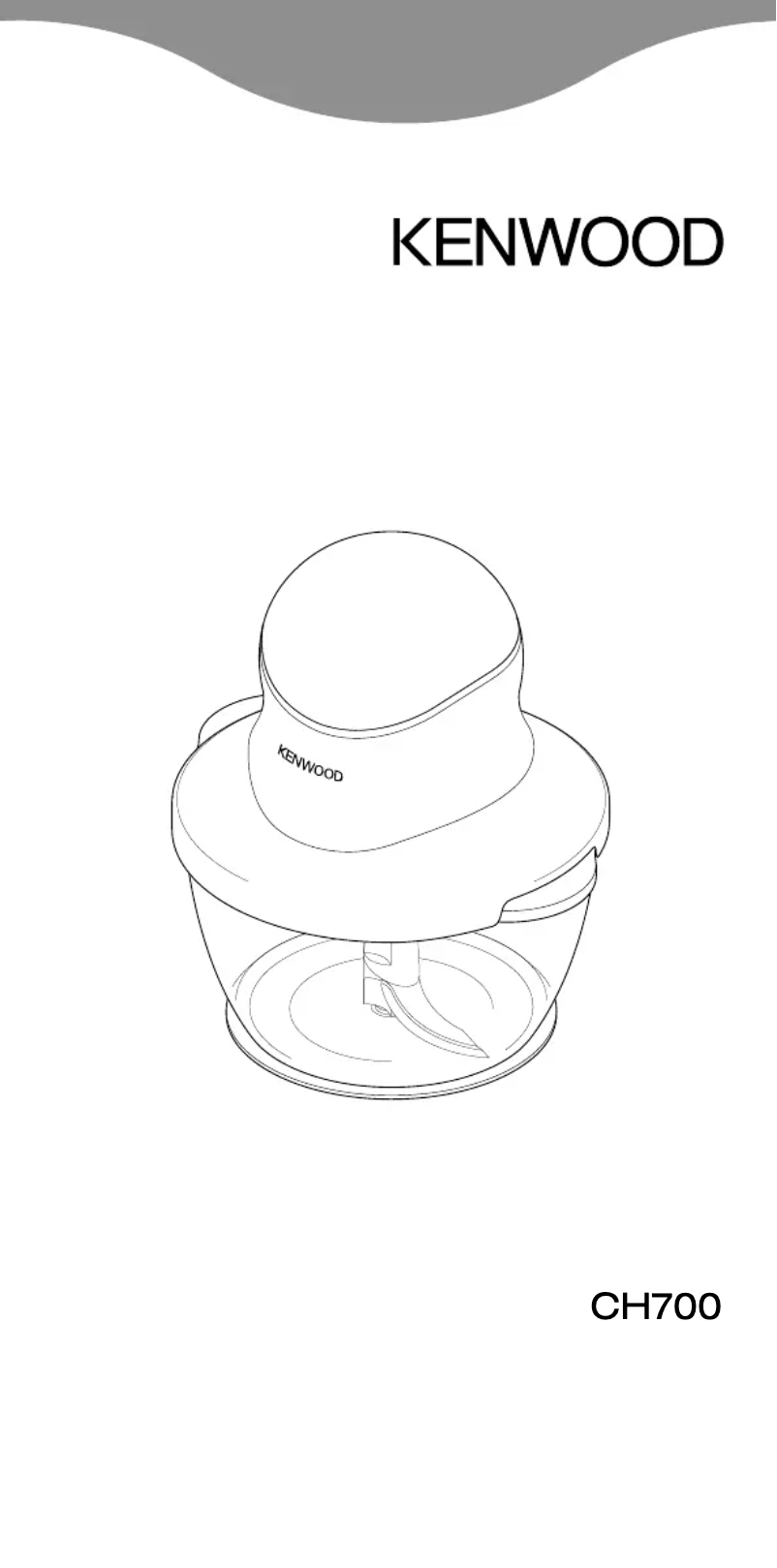 Imagen de la primera página del manual del dispositivo CH700