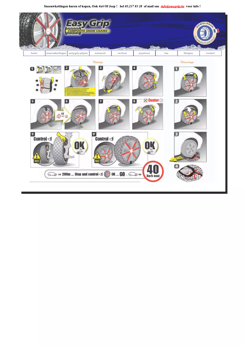 Página 1 del manual Manual de usuario Michelin Easy Grip