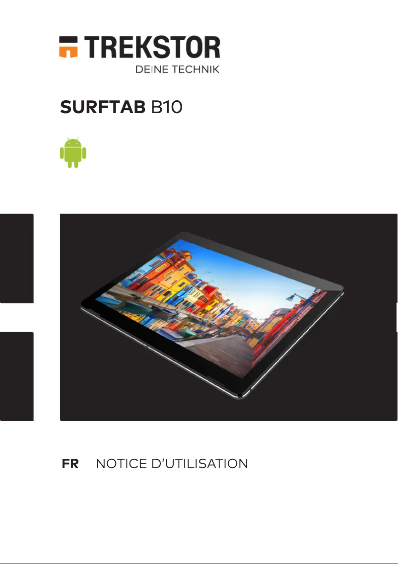 Página 1 del manual Manual de usuario TrekStor SurfTab B10