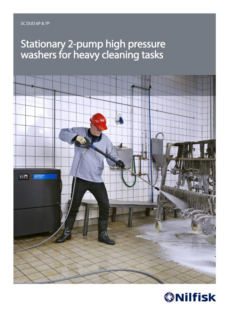 Página nº 1 - Folleto Nilfisk SC DUO 6P