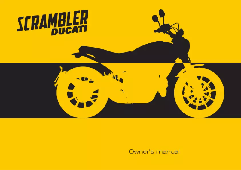 Imagen de la primera página del manual del dispositivo Scrambler (2015)