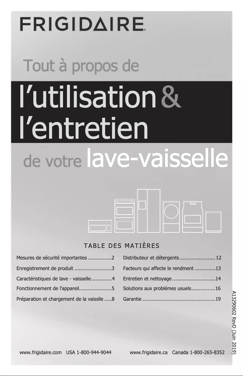 Imagen de la primera página del manual del dispositivo FGID2468UF