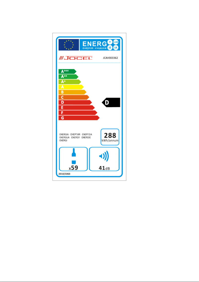 Página nº 1 - Manual de usuario Jocel JCAV003362