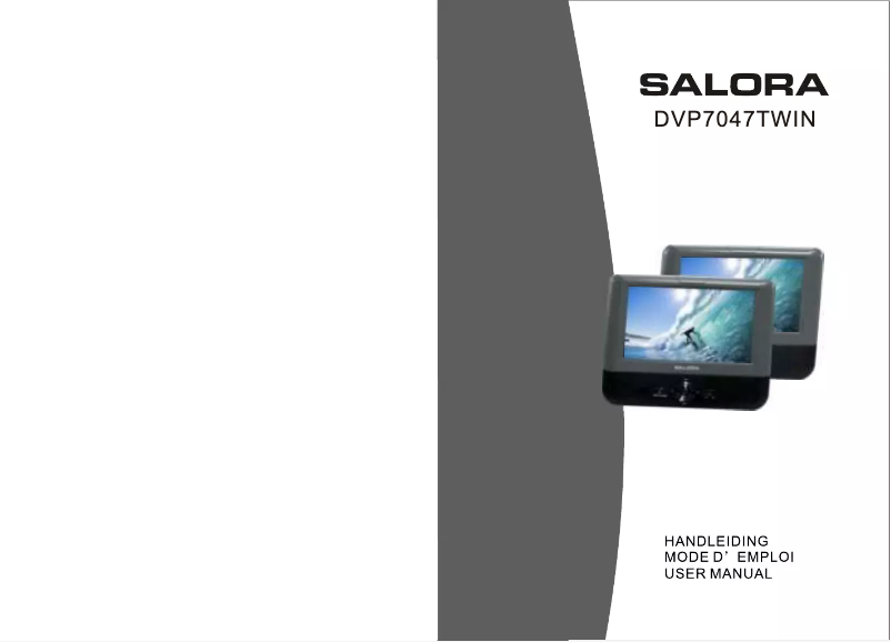 Imagen de la primera página del manual del dispositivo DVP7047TWIN