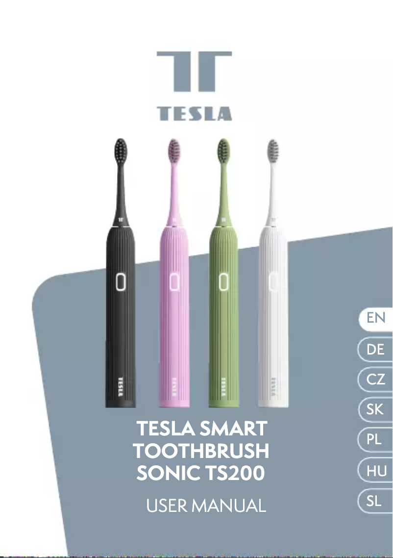 Imagen de la primera página del manual del dispositivo TS200