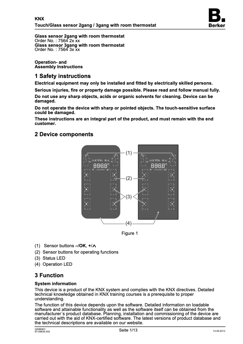 Imagen de la primera página del manual del dispositivo 75643039