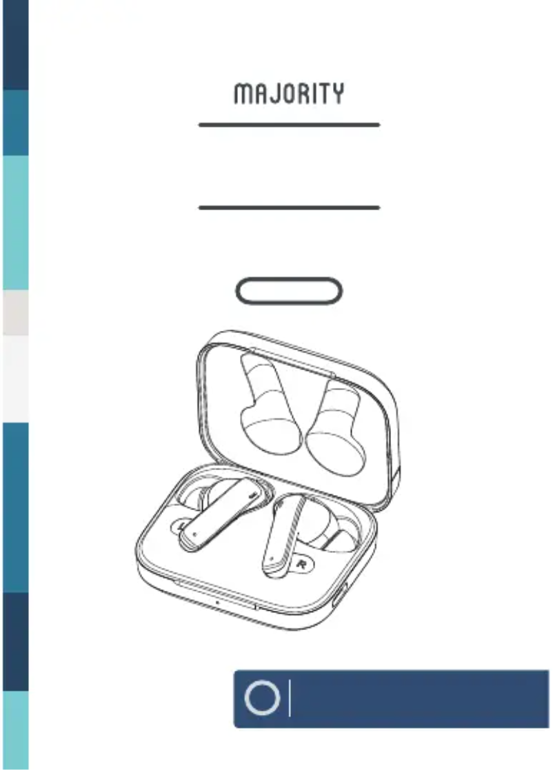 Página 1 del manual Manual de usuario Majority Tru 1 Earbuds