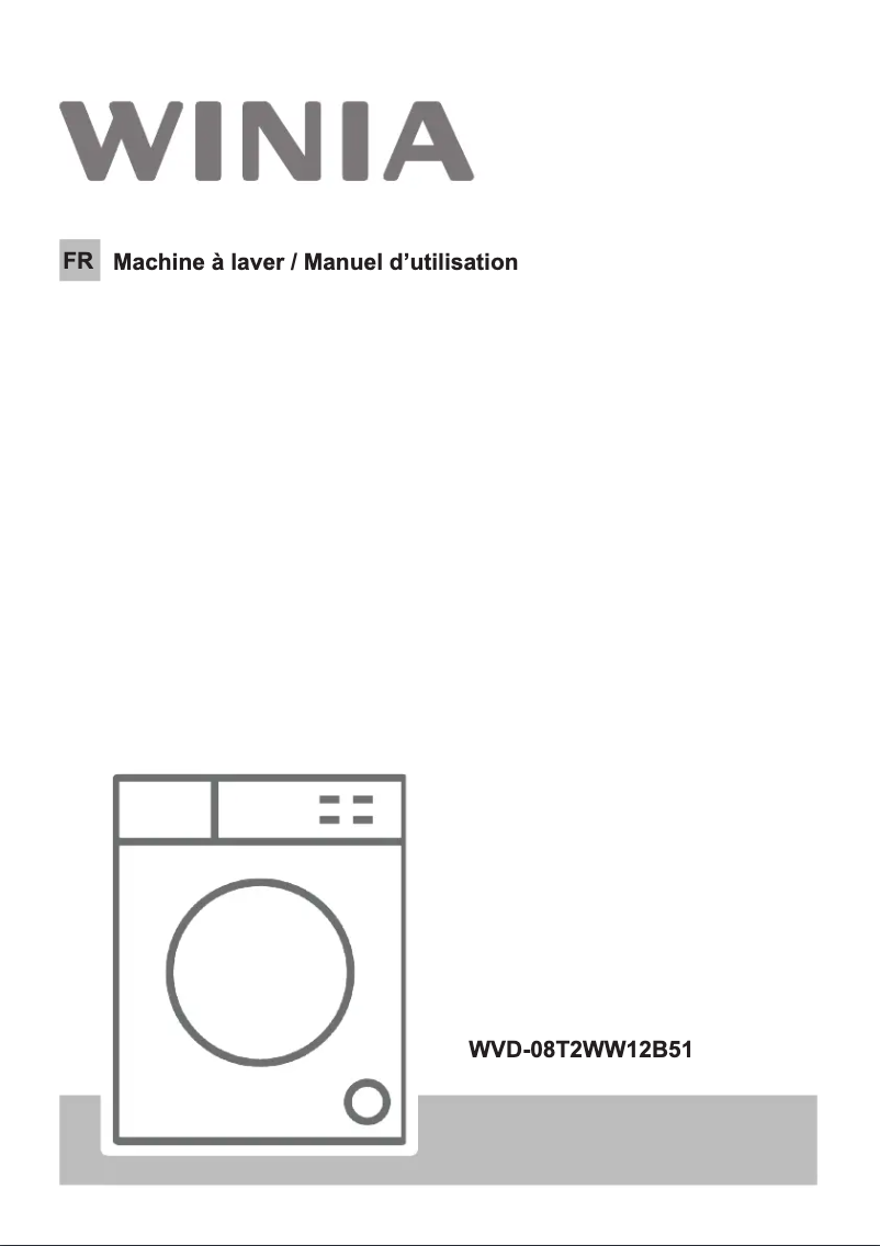 Página 1 del manual Manual de usuario Winia WVD-08T2WW12B51