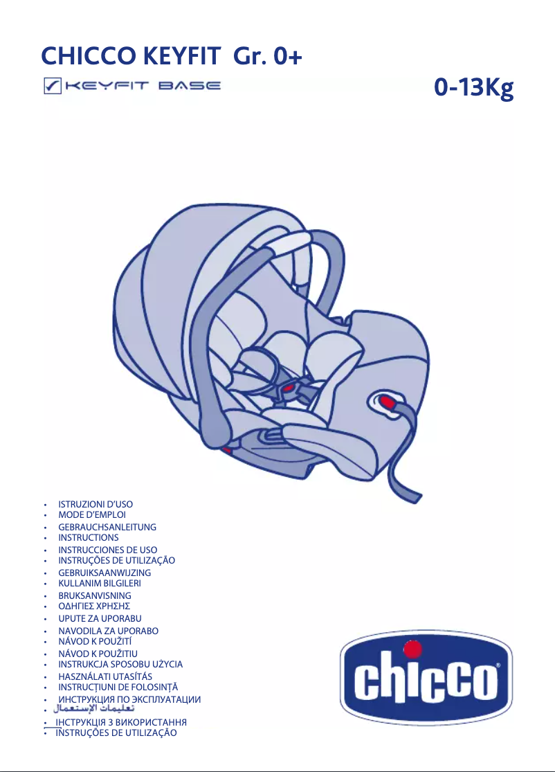 Página 1 del manual Manual de usuario Chicco Keyfit Base