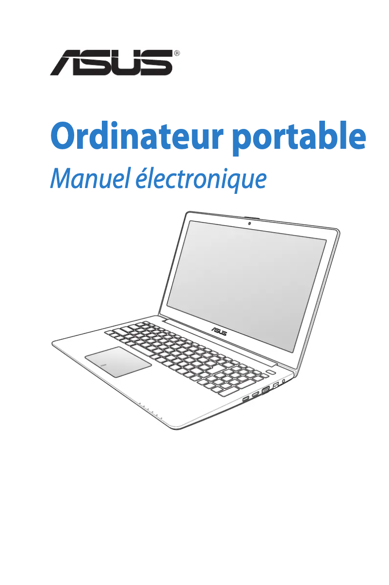 Imagen de la primera página del manual del dispositivo VivoBook S300CA