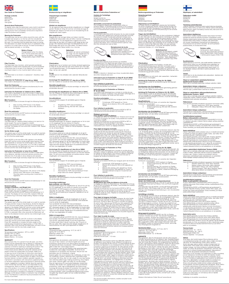 Imagen de la primera página del manual del dispositivo Ex1