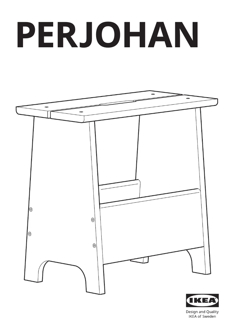 Página 1 del manual Manual de usuario Ikea PERJOHAN 804.853.38