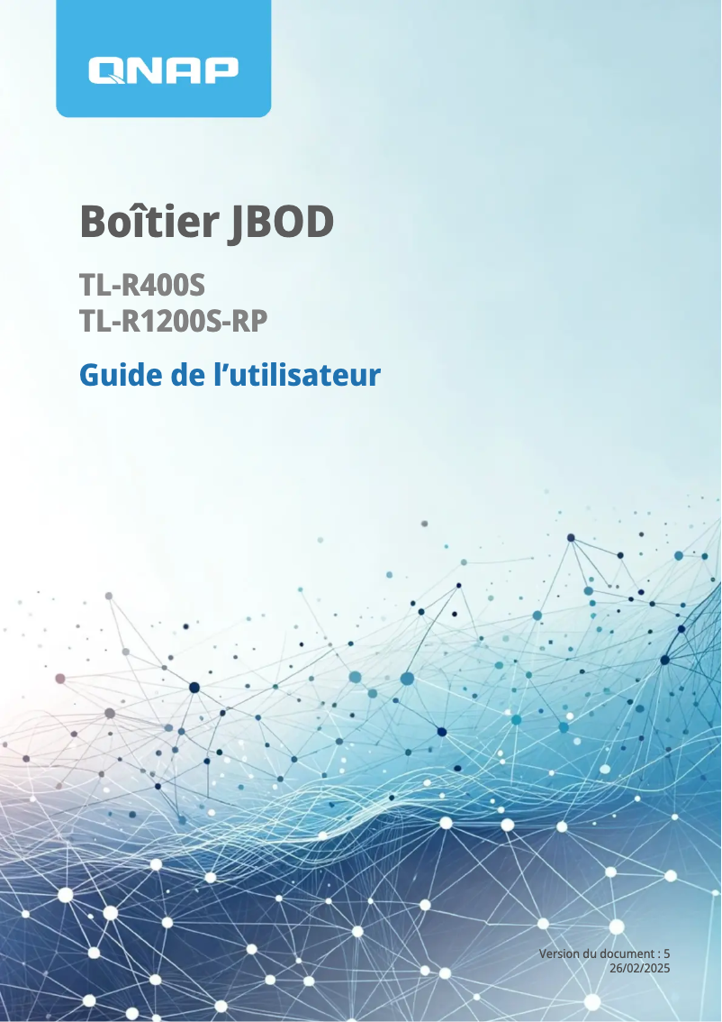 Página 1 del manual Manual de usuario QNAP TL-R400S