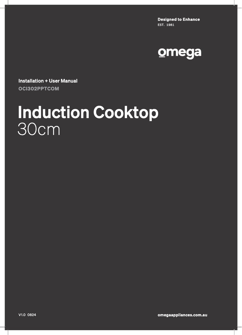 Página 1 del manual Manual de usuario Omega OCI302PPTCOM