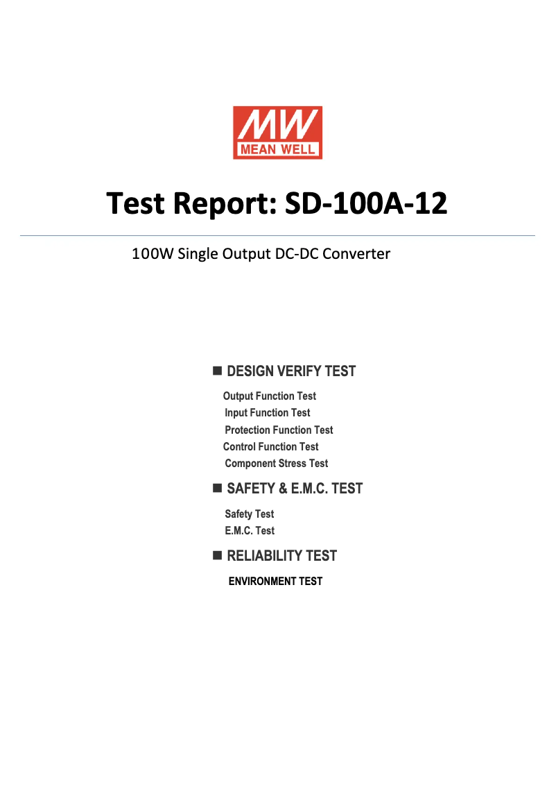 Imagen de la primera página del manual del dispositivo SD-100A-12