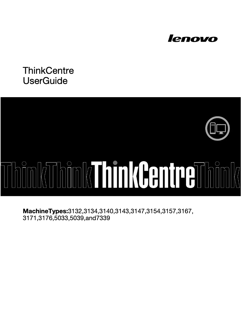 Imagen de la primera página del manual del dispositivo Thinkcentre M71e