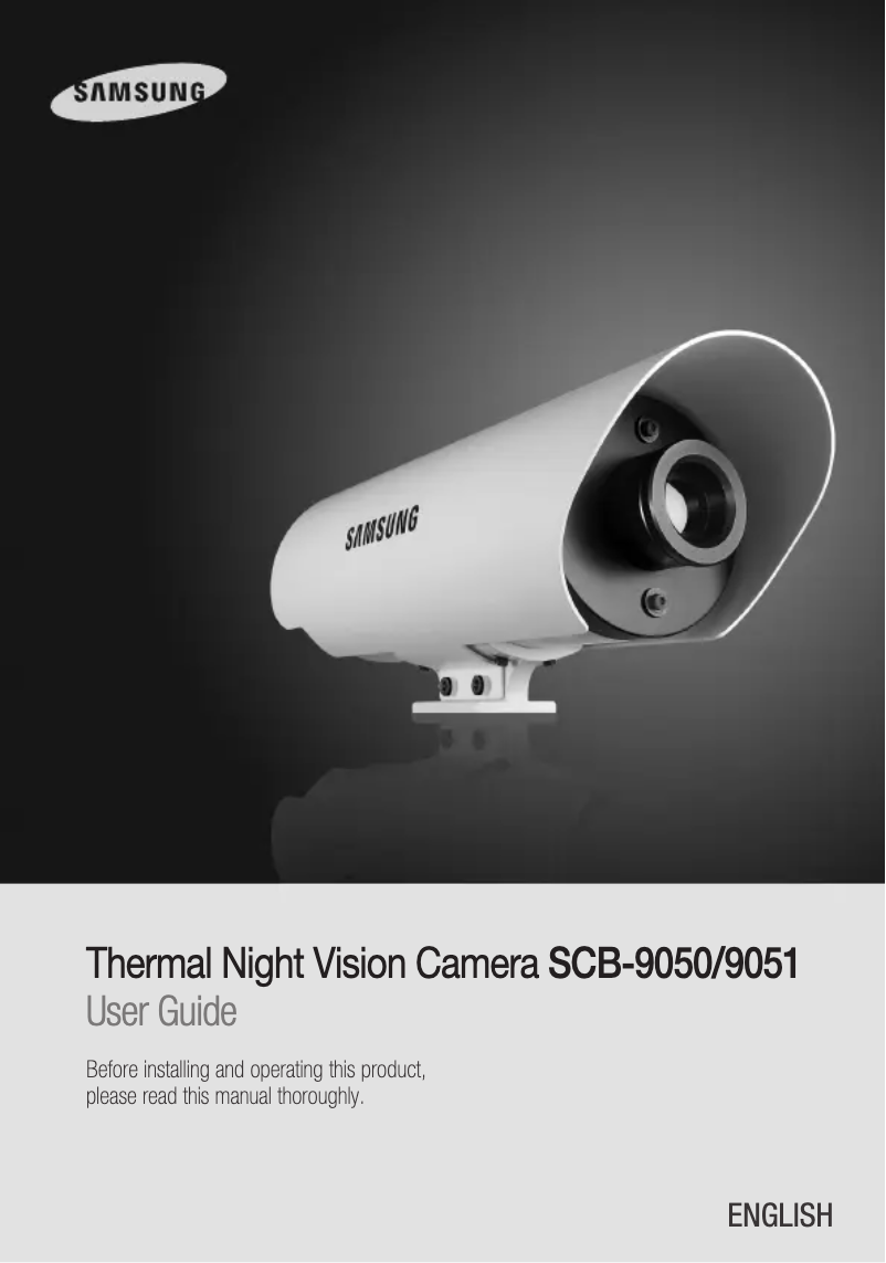 Página 1 del manual Manual de usuario Samsung SCB-9051