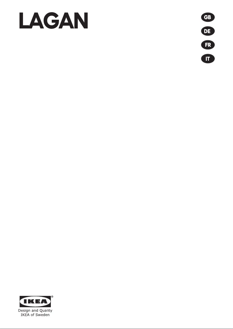 Imagen de la primera página del manual del dispositivo LAGAN 203.889.67