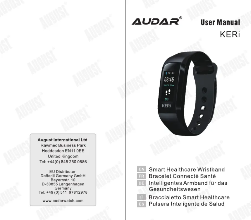 Página 1 del manual Manual de usuario Audar KERi