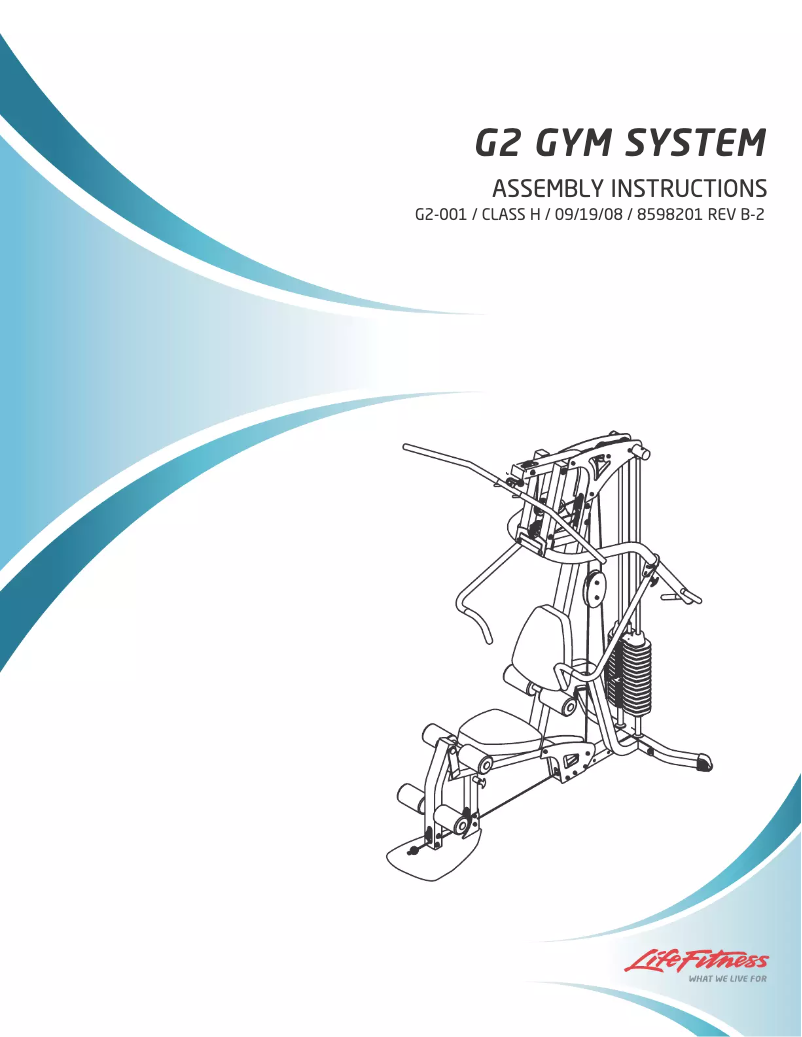 Página nº 1 - Manual de usuario Life Fitness G2