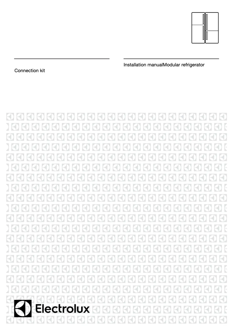 Página 1 del manual Guía de instalación Electrolux ERM4307SD