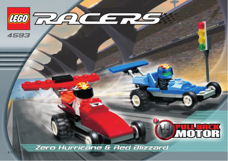 Página 1 del manual Manual de usuario Lego Zero Hurricane & Red Blizzard