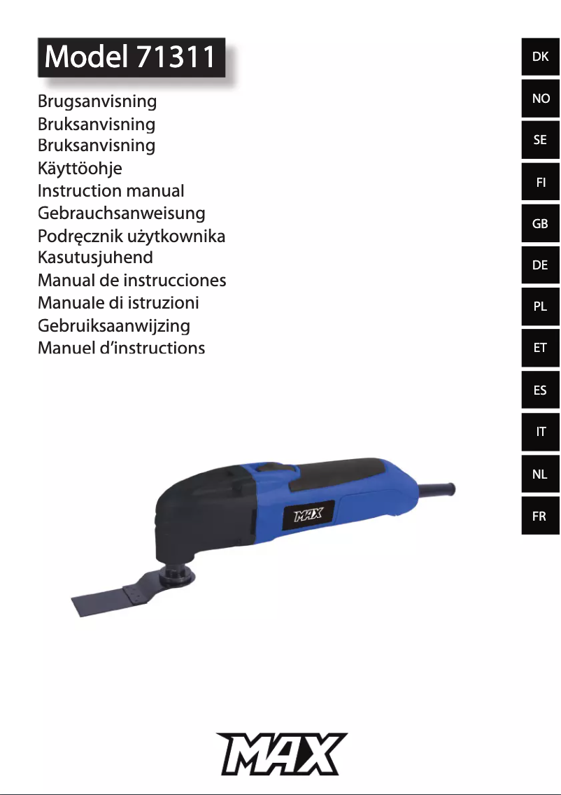 Imagen de la primera página del manual del dispositivo 71311