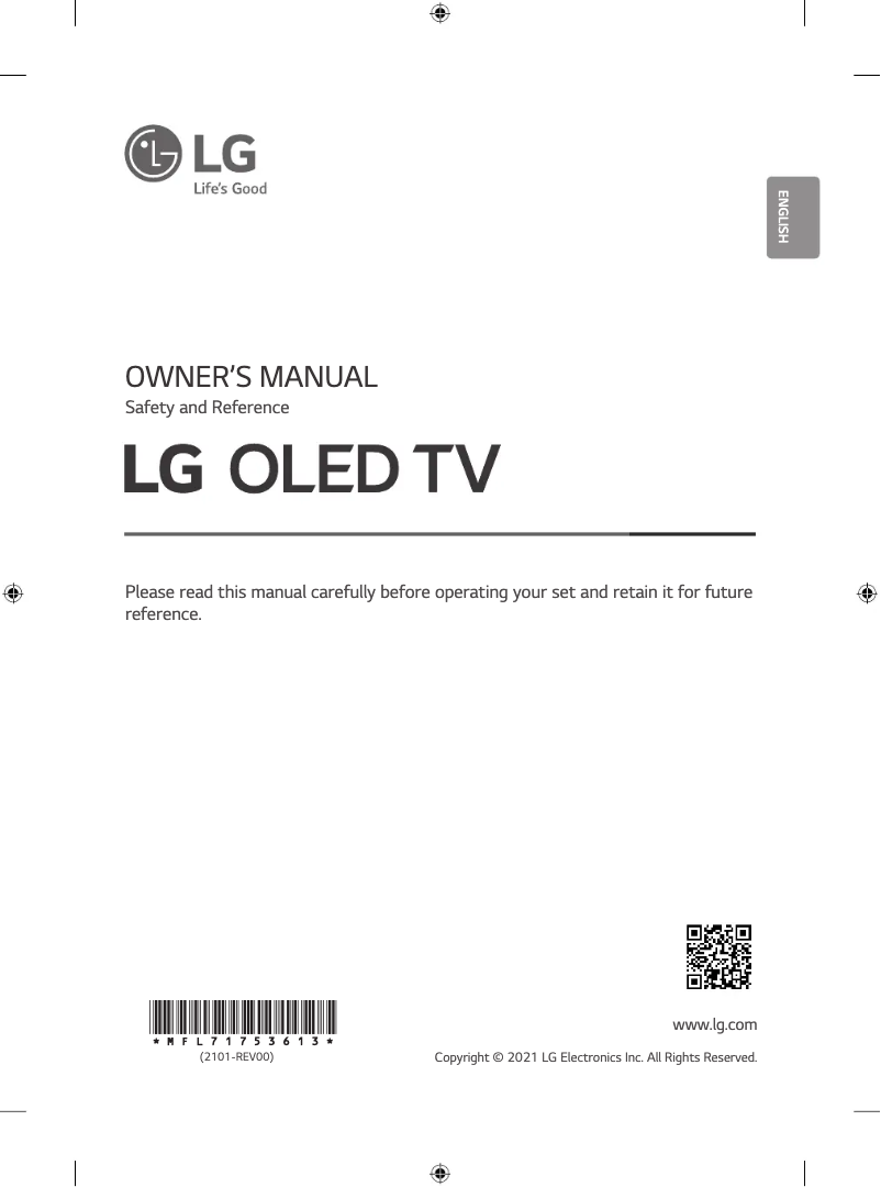 Página 1 del manual Manual de usuario LG OLED65G1PVA