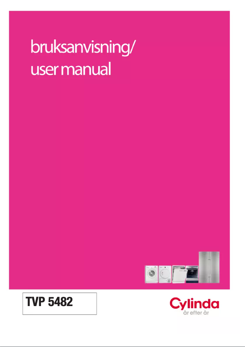 Página 1 del manual Manual de usuario Cylinda TVP 5482