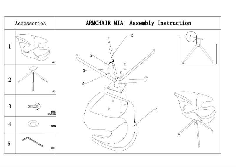 Imagen de la primera página del manual del dispositivo Mia